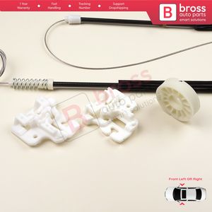 BWR285 Kit de reparación de regulador de ventana puerta delantera izquierda o derecha para X5 E53 2000-2006 51338254911 51338254912 Bross Auto Parts - Product Image 4