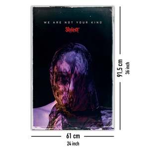 Modern Style Slipknot 'We Are Not Your Kind' <b>Poster</b> Paper Wall Decor - Product Image 5