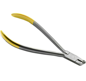 Coupe-ligature orthodontique, pinces dentaires coupantes à coupe rasante pour la coupe des extrémités de fils, instrument chirurgical manuel fabriqué par ZUOL. - Product Image 5