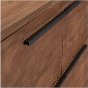 Modern Farmhouse 6-Drawer <b>Sideboard</b> Cabinet High Quality Reclaimed Teak Contemporary Design Home Furniture for <b>Hall</b> Living Room - Product Image 5