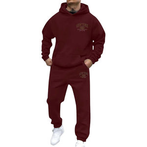 Premium 2025 personalizado peso medio invierno chándal Jogger traje para Streetwear gimnasio Fitness ropa marca Boutique al por mayor - Product Image 1