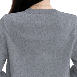 Cardigan simple en maille extensible pour femme, mélange Spandex/Polyester, col rond, boutonné, manches longues, veste courte, taille XL - Product Image 5
