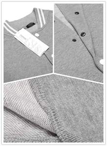 Hip Hop Fashion Streetwear Oversized <b>Jacket</b> Custom Embossed logo Patch Cotton Letterman Baseball Uniform <b>Men</b> Varsity <b>Jackets</b> - Product Image 4