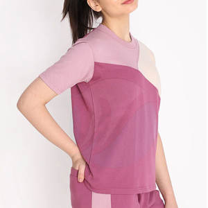 Algodón Poliéster Venta al por mayor Mujeres Camisetas Calidad superior Mujeres Camisetas Cómodas Mujeres Camisetas - Product Image 3