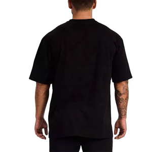 เสื้อยืดผู้ชายทรงปกติคุณภาพสูง เนื้อผ้านุ่ม โพลีเอสเตอร์ผสมคอตตอน สไตล์ฮิปฮอป สตรีทแวร์ ลายพิมพ์ - Product Image 5