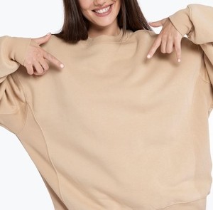 เสื้อสเวตเชิ้ตเปล่าสำหรับขายส่ง ปรับแต่งได้ตามต้องการ เสื้อผ้าสตรีทแวร์ ทรงปกติ คอกลม ผ้าฟลีซ 100% เป็นมิตรกับสิ่งแวดล้อม เสื้อผ้าลำลอง - Product Image 3