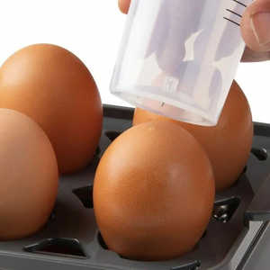 Cocedor de Huevos Eléctrico DOMO, Automático, Carcasa de Acero Inoxidable y Plástico, 220V, para Hervir Huevos en la Cocina - Product Image 2