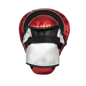 Mitaines de boxe sur mesure en cuir, coussinets de frappe, équipement d'entraînement professionnel, fournisseur en gros - Product Image 2