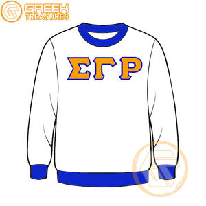 Sweat-shirt en molleton de coton personnalisé de haute qualité Sigma Gamma Rho, brodé, pour femme, vêtement grec, idéal pour l'hiver et l'automne - Product Image 2