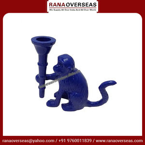 High Quality Blue Metal Candle Holder for Formal Events Decorations Party Decorations <b>Table</b> Decorations in Good Price - Product Image 3