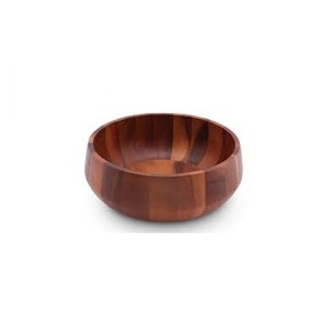 Cuenco de madera hecho a mano para ensalada y comida, cuenco de cocina personalizado - Product Image 1