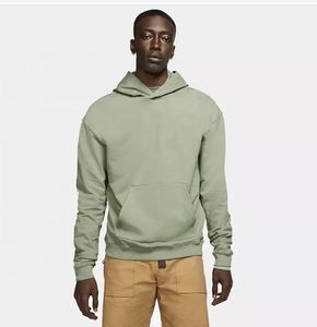 Sweat à capuche oversize décontracté en coton 100% (250g) de haute qualité pour homme, personnalisable avec impression numérique, collection hiver 2026 - Product Image 1