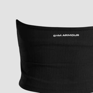 Top Deportivo Negro con Tirantes, Ajustable y Suave, para Yoga y Ejercicio, con Estampado - Product Image 5
