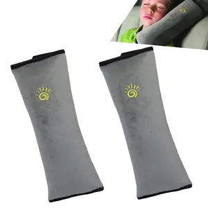 성인과 어린이를 위한 좌석 자동차 목 베개 벨트 커버-운전을 위한 편안한 쿠션 베개, 자동차/가방 숄더 스트랩 하네스 패드
