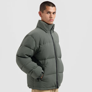Veste d'hiver rembourrée de style personnalisé de la meilleure qualité pour hommes, chaude, avec capuche, vestes d'hiver North Puffer - Product Image 5