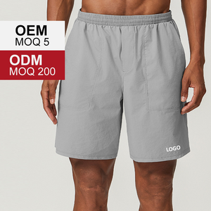 Short athlétique d'entraînement en nylon spandex à séchage rapide pour hommes Short de course à pied et de basket-ball décontracté avec poches - Product Image 3