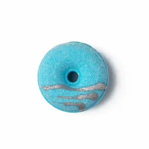 Bomba de Baño de Donut de Arándanos de Marca Privada, Efervescente con Aceites Esenciales para Baño Relajante, Proveedor Mayorista OEM/ODM - Product Image 3
