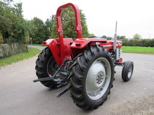 Massey Ferguson 165 Square Axle In Gold Standard 4 cylinder Diesel engine 60 horse <b>power</b> 2WD 6 speed constant <b>mesh</b> transmission - Product Image 6