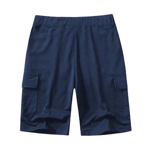 Pantalones cortos de corte clásico para hombre, Bermudas masculinas de secado rápido, ligeras, con bolsillos, informales, frontales planos, de alta calidad - Product Image 2