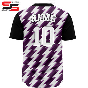 Uniforme de Béisbol para Adultos, Personalizado por Sublimación, Ropa Deportiva Unisex, Impresa, 100% Poliéster, Anti-UV, Superventas - Product Image 2