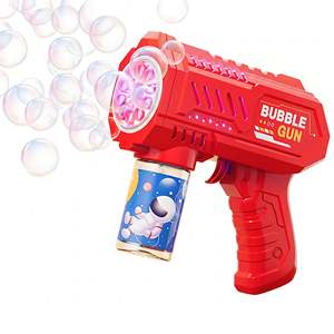 Pistolas de burbujas para niños hechas de plástico duradero - Product Image 4