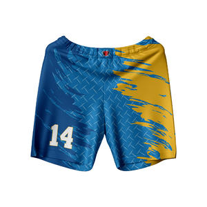 ชุดบาสเก็ตบอลผู้ชายแบบกำหนดเอง ลายใหม่ ชุดทีมสโมสรแบบกำหนดเอง ดีไซน์ระบายอากาศได้ดี MOQ ต่ำ คุณภาพสูง - Product Image 5