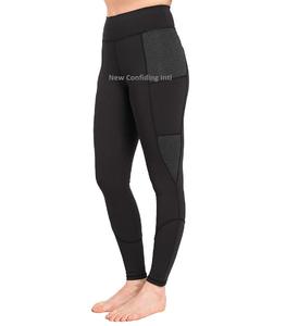 Vêtements équestres de pointe Leggings de cheval modernes Culottes d'équitation populaires Collants d'équitation personnalisés avec poches pour téléphone - Product Image 5