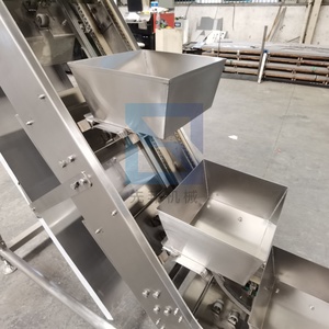 Yeni otomatik paslanmaz çelik 304 ayarlanabilir hız montaj hattı kase asansör konveyörü dondurulmuş mallar için et topları fincan depolama - Product Image 6