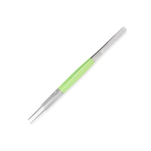 Grado quirúrgico 180 mm (7 pulgadas) Debakey Micro apósito fórceps recto dentado Cruz Acero inoxidable apósito fórceps rectos - Product Image 4