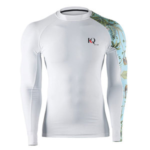 Haut de compression Rash Guard Performance Homme 2026 – Protection UV, Écologique, Spandex/Polyester, Manches Longues, Léger, Séchage Rapide - Product Image 1