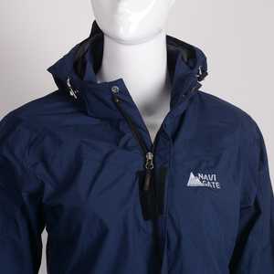 Tokma Ladies Chaqueta impermeable Soft Shell Poliéster Relleno a prueba de viento y a prueba de viento Estilo informal y suelto para otoño Fitness - Product Image 3