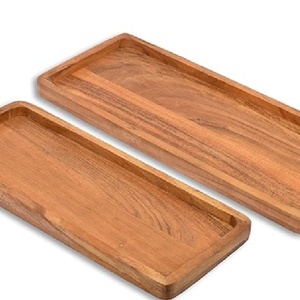 Meilleure vaisselle en bois de haute qualité, plateau de service de table au design moderne et vintage pour les fêtes de mariage à la maison à des prix abordables - Product Image 6