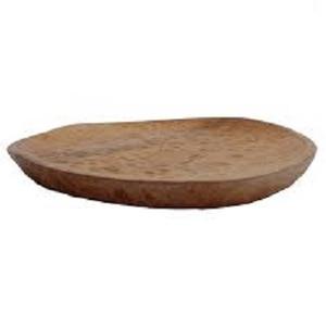 Plateau de service moderne pour la maison Hôtel Restaurant Ustensiles de cuisine Plateaux de service de fruits Plateaux en bois en forme de papaye Fournitures d'hôtel faites à la main - Product Image 4