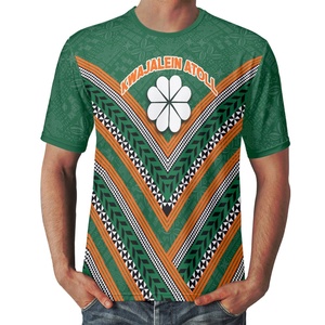 Ropa de uso diario con estampado bajo demanda KWAJALEIN, camiseta informal deportiva cómoda, personalización exclusiva, camiseta Vintage holgada para hombre - Product Image 3