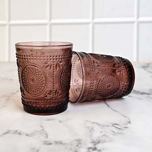 Juego de 2 Vasos para Beber Juni de Estilo Vintage con Textura Perfecta - Product Image 2