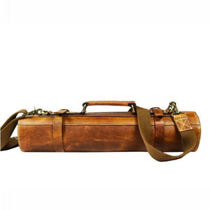 กระเป๋าเก็บมีดหนัง KBS GOODS พร้อมชั้นในนุ่ม ดีไซน์ทนทาน ปรับแต่งสีและขนาดได้ บรรจุได้ถึง 35 มีด - Product Image 1