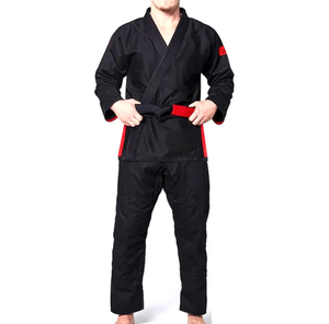 2024 uniforme BJJ de nuevo diseño de tela personalizada de alta calidad Premium con mangas completas disponibles en diferentes colores - Product Image 1