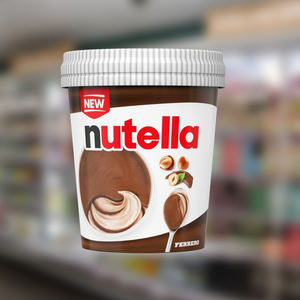 Crème glacée Nutella 470ml, dessert glacé premium et indulgent, texture veloutée et richesse cacao-noisette - Product Image 5