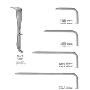 Rétracteur vaginal Doyen, forme concave, acier inoxydable, manuel, 23 cm de long, lame de 55x60 mm, instruments chirurgicaux de gynécologie - Product Image 6