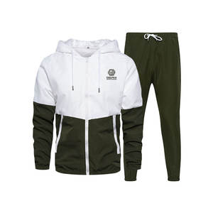 Chándal Deportivo para Hombre con Capucha, Diseño 2026, Color Sólido, Informal, Transpirable, 100% Algodón, Otoño Invierno, Venta al Por Mayor - Product Image 1