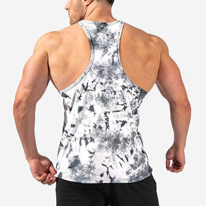 Nouveau gros 100% coton hommes Gym Fitness débardeur respirant évacuation de l'humidité réservoir musculaire pour la course entraînement Logo personnalisé - Product Image 3
