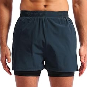 Short de fitness sur mesure pour hommes avec multi-poches respirant et à séchage rapide short de fitness Kore - Product Image 2