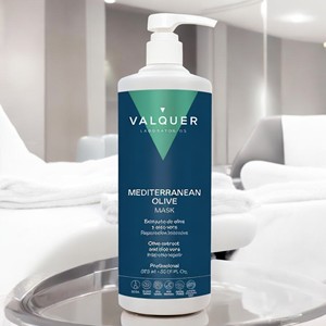 Valquer Premium 1000 ml riparazione intensiva dei capelli olio d'oliva maschera naturale 96% ingredienti ristrutturanti per capelli danneggiati - Product Image 2