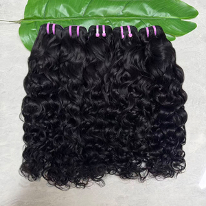 Lots de Cheveux Humains Naturels Noirs Bruts Ondulés Double Drawn, Cheveux Vietnamiens pour Usage Quotidien - Product Image 3
