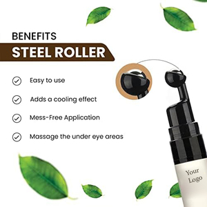 Vente en gros Sous-crème pour les yeux cosmétiques réducteur de cernes peau hydratante lisse Caffine rouleau soin des yeux produit de beauté - Product Image 4