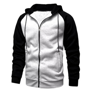 Sudadera con Capucha y Cremallera, Estampado Puff, 100% Algodón Grueso, Talla Grande, Entrega Rápida, Otoño, Ecológica, Moda Masculina - Product Image 4