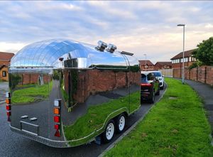 Remorque alimentaire ronde mobile à bas prix entièrement équipée Chariot à café taco Camion de nourriture rond pour barbecue Chariot à hot-dogs pour collation - Product Image 6