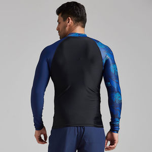 Tela transpirable Rash Guard de alta calidad para hombres con mangas largas de secado rápido en varios colores Excelente relación calidad-precio - Product Image 2