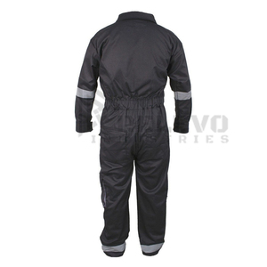 High Quality Polyester / Cotton Custom Work Workwear <b>Men</b> Work Wear <b>Jacket</b> <b>Black</b> Safety Uniform Hot Price - Product Image 2