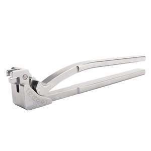 Alicate manual quirúrgico de acero inoxidable de 22 cm para doblar placas óseas de reconstrucción veterinaria, certificado CE - Product Image 5